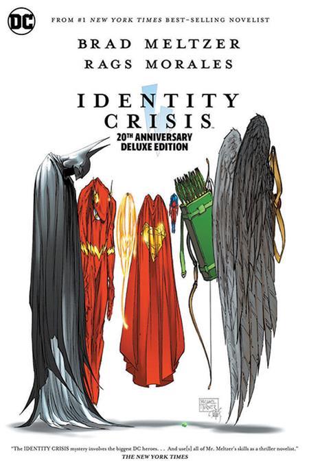 IDENTITY CRISIS 20TH ANNIVERSARY DELUXE EDITION HC BOOK MARKET MICHAEL TURNER COVER