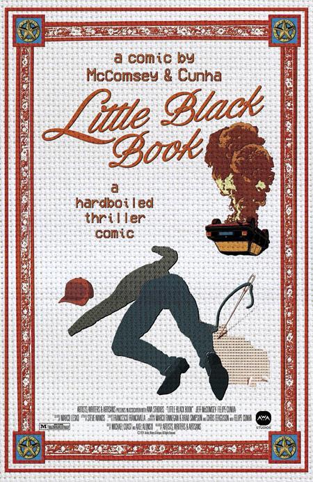 LITTLE BLACK BOOK #2 (OF 4) CVR C CHRIS FERGUSON & FELIPE CUNHA MOVIE POSTER HOMAGE VAR (MR)
