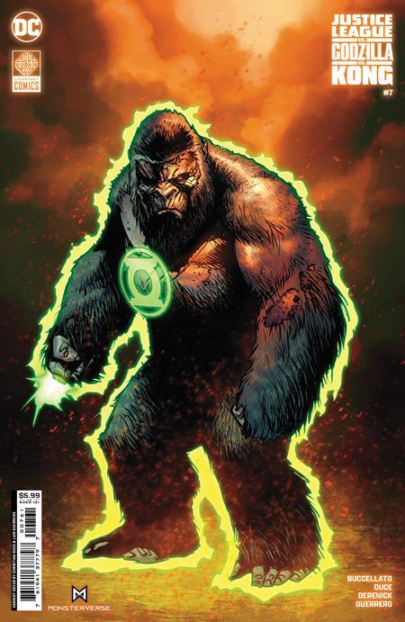 Justice League vs Godzilla vs Kong #7 (of 7) Cvr F Christian Duce Kong ...