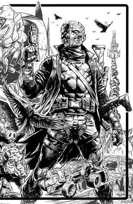 ROOK EXODUS #1 CVR F INC 1:500 JASON FABOK B&W VIRGIN VAR