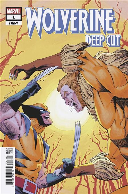 WOLVERINE DEEP CUT #1 25 COPY INCV DECLAN SHALVEY VAR