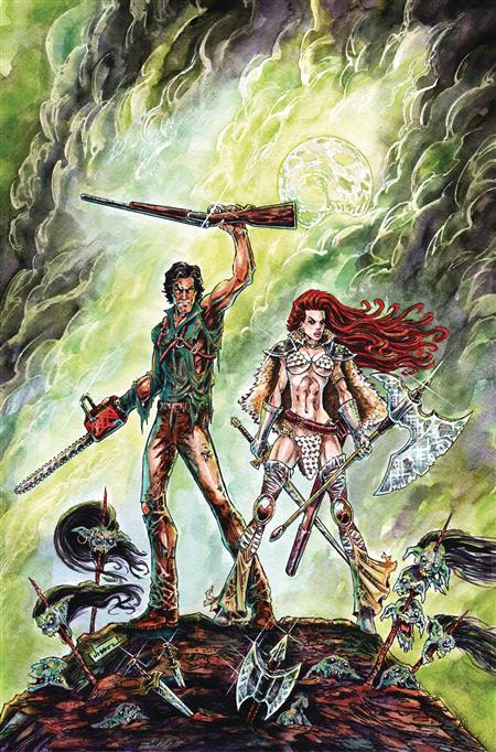 RED SONJA VS AOD #1 CVR N 15 COPY INCV JELENIC VIRGIN