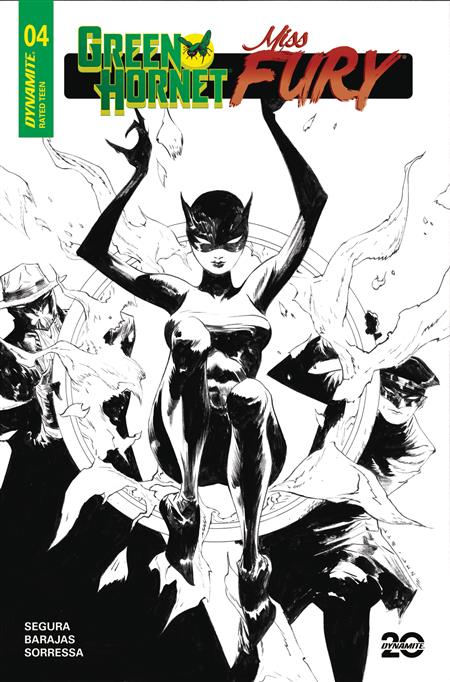 GREEN HORNET MISS FURY #4 CVR E 10 COPY INCV LEE LINE ART