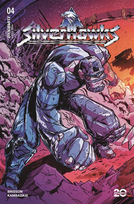 SILVERHAWKS #4 CVR L 10 COPY INCV COUSENS BATTLE DAMAGE ORIGINAL