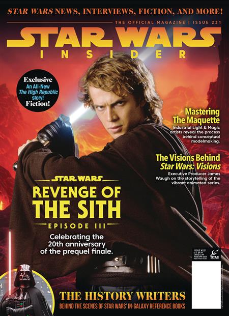 STAR WARS INSIDER #231 NEWSSTAND ED 