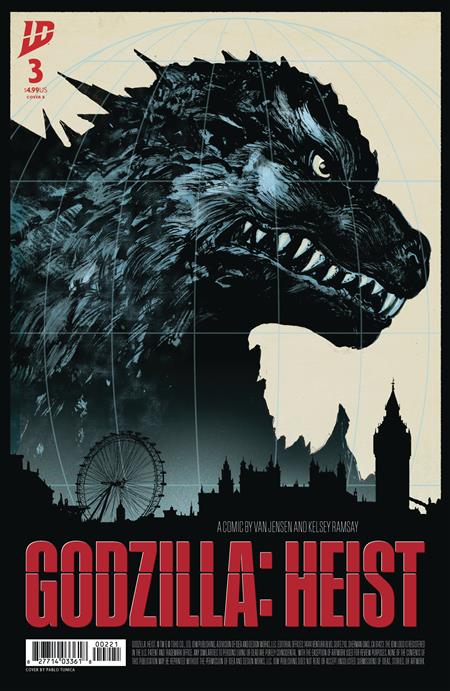 GODZILLA HEIST #3 CVR B TUNICA