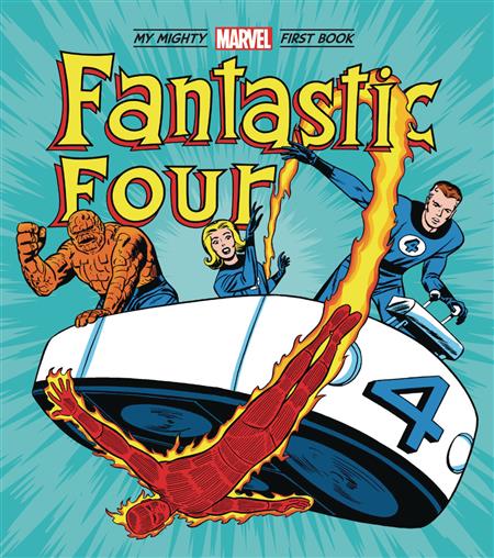 FANTASTIC FOUR MY MIGHTY MARVEL FIRST BOOK BOARD BOOK 