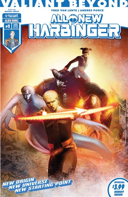 VALIANT BEYOND ALL NEW HARBINGER #1 (OF 3) CVR C CALERO CONNECTING