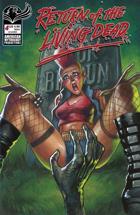 RETURN OF THE LIVING DEAD #4 CVR B MAITLAND PAINTED