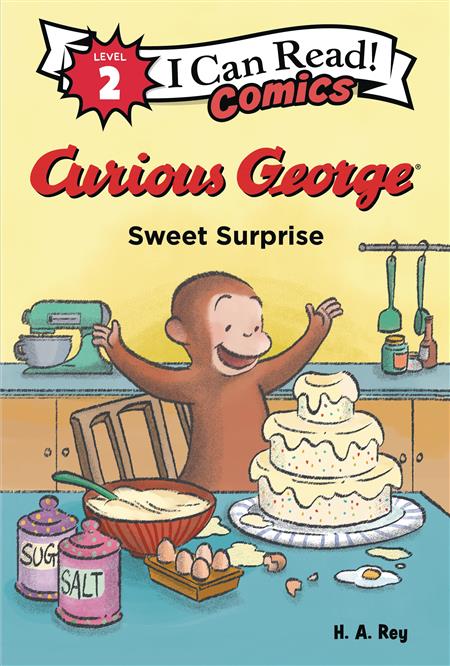 I CAN READ COMICS LEVEL 2 GN CURIOUS GEORGE SWEET SURPRISE 