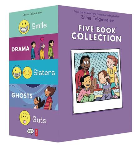 RAINA TELGEMEIER COLL BOXED SET NEW PTG