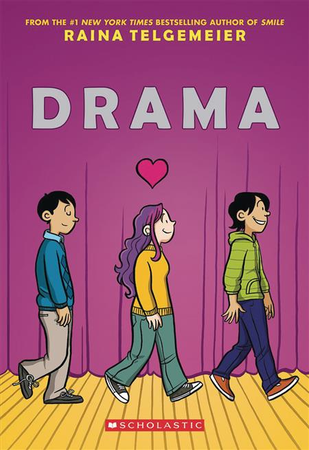 RAINA TELGEMEIER DRAMA GN NEW PTG 