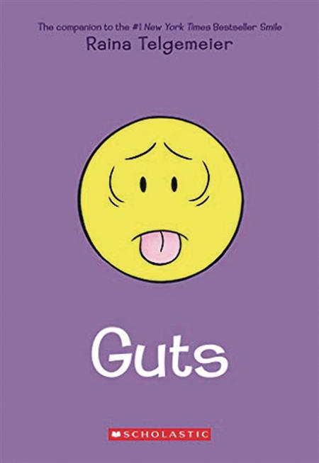 RAINA TELGEMEIER GUTS GN 