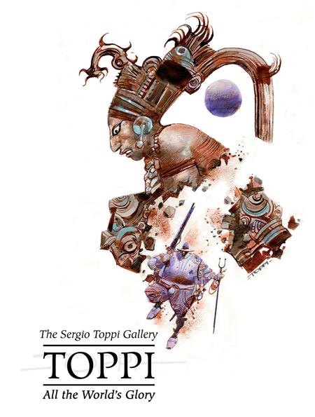 TOPPI GALLERY ALL THE WORLDS GLORY HC (MR)