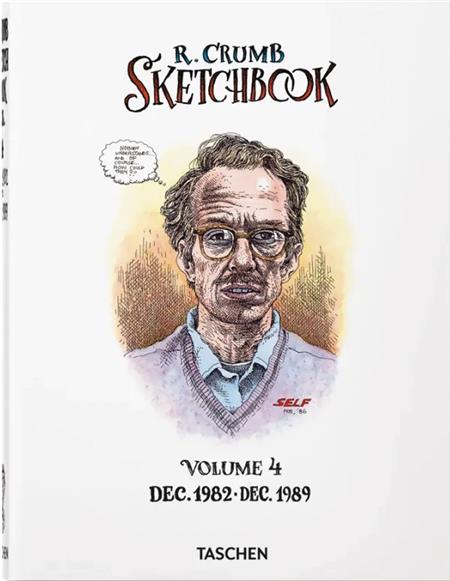 ROBERT CRUMB SKETCHBOOK HC VOL 04 OF 6) 1982-1989 NEW PTG 