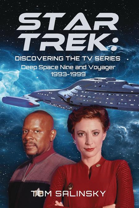 STAR TREK DISCOVERING THE TV SERIES DS9 & VOYAGER HC 