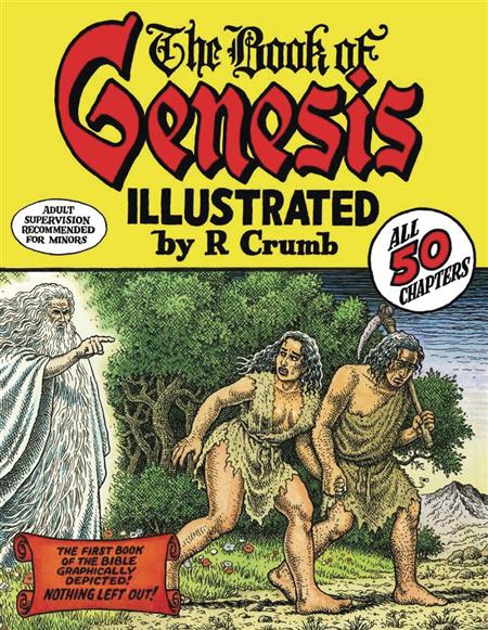 BOOK OF GENESIS ILLUS BY ROBERT CRUMB HC NEW PTG (MR)