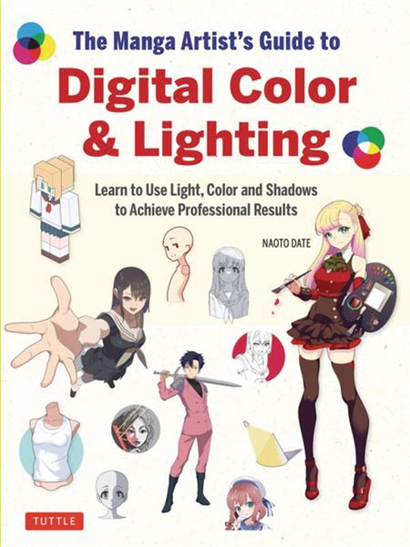 MANGA ARTISTS GUIDE TO DIGITAL COLOR & LIGHTING SC 