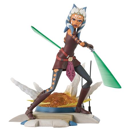 STAR WARS GALLERY CLONE WARS AHSOKA PVC STATUE (Net) 