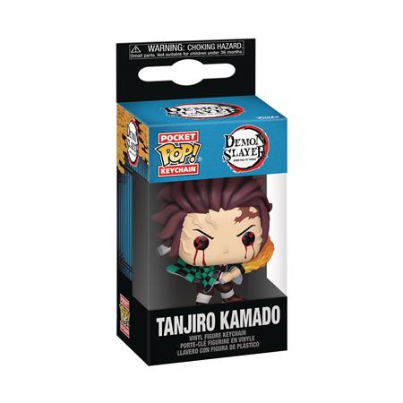 POP KEYCHAIN DEMON SLAYER TANJIRO SUN BREATHING 