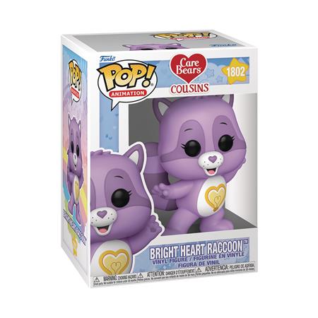 POP ANIMATION CARE BEAR COUSINS BRIGHT HEART RACCOON FIG 