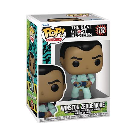 POP ANIMATION REAL GHOSTBUSTERS WINSTON ZEDDEMORE FIG 