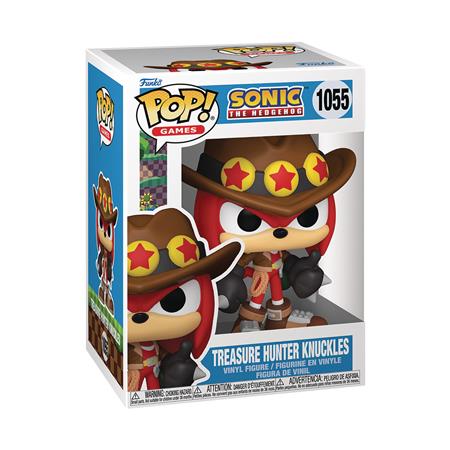 POP GAMES SONIC TREASURE HUNTER KNUCKLES FIG 