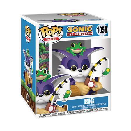 POP SUPER SONIC BIG THE CAT W FROGGY FIG 