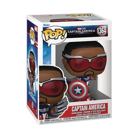 POP MARVEL CAPTAIN AMERICA BNW CAPTAIN AMERICA FIG 