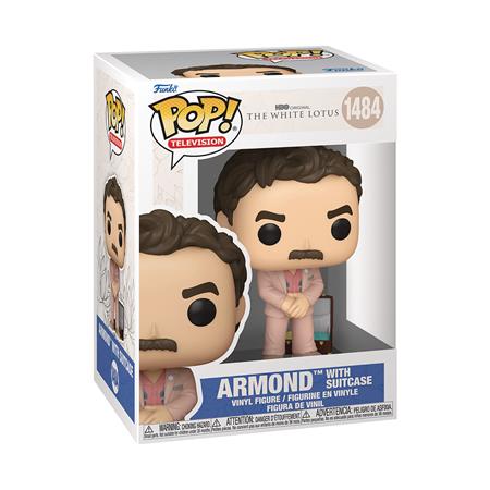 POP TV WHITE LOTUS ARMOND W/SUITCASE VIN FIG 