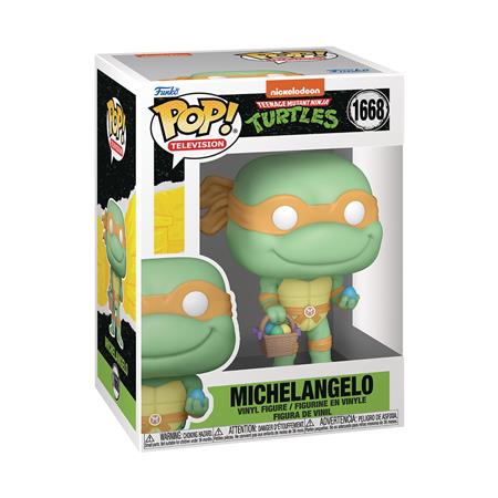 POP VINYL TMNT EASTER MICHAELANGELO FIG 