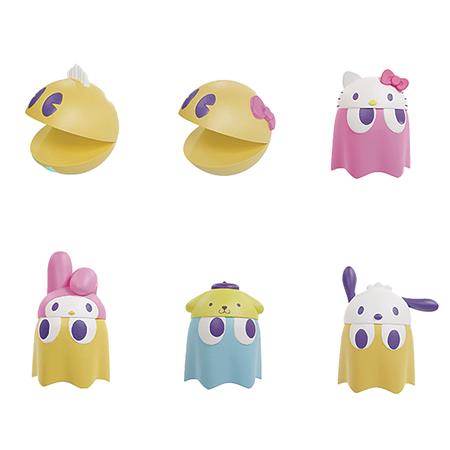 PAC-MAN X SANRIO CHIBICOLLECT FIG 6PC BMB DS (Net) 