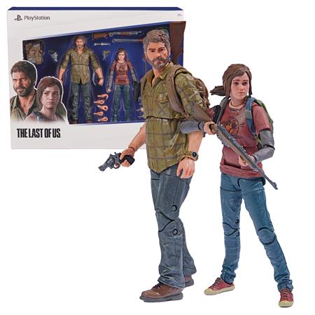 PS LAST OF US JOEL & ELLIE 6IN AF SET (Net) 