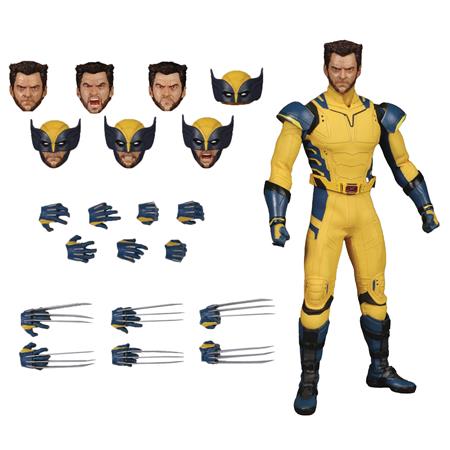  DEADPOOL & WOLVERINE ONE 12 COLLECTIVE DLX WOLVERINE AF (Net)