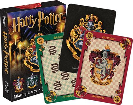 HARRY POTTER CRESTS PLAYING CARDS (Net) 