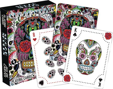 SUGAR SKULLS PLAYING CARDS (Net) 