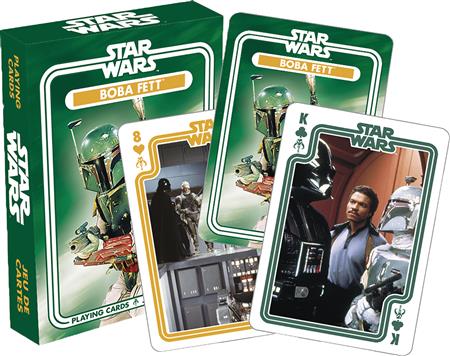 SW BOBA FETT PLAYING CARDS (Net) 