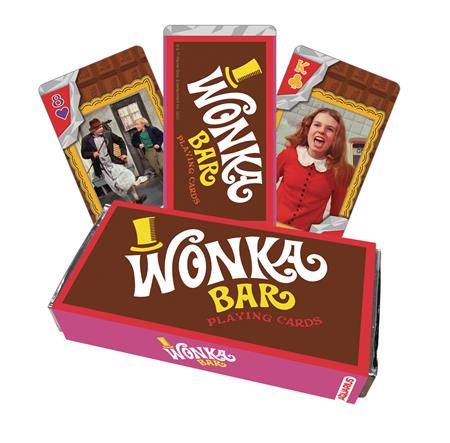 WILLY WONKA BAR PREMIUM PLAYING CARDS (Net) 