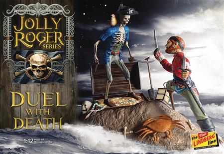 JOLLY ROGER SERIES DUEL WITH DEATH 2T 1/12 SCALE MODEL KIT