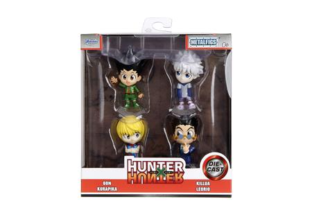 HUNTER X HUNTER 2.5 INCH METALFIGS WAVE 1 4-PACK (Net) 