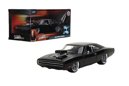 FAST & FURIOUS FAST X 1970 DOGE CHARGER 1/24 DIE-CAST VEH (Net)