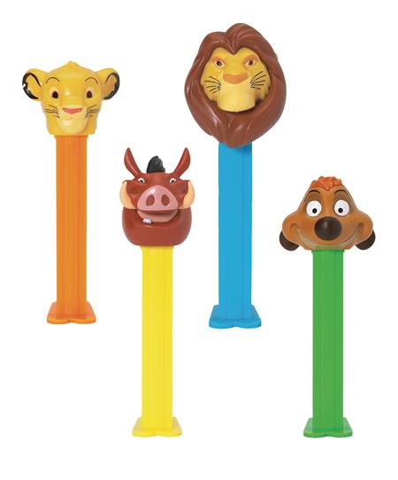 LION KING 30TH ANNIVERSARY PEZ 6 PC BLISTER ASST (Net) 