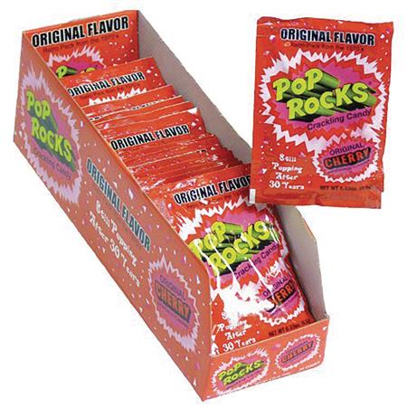 POP ROCKS CHERRY 24CT DISP (Net) 