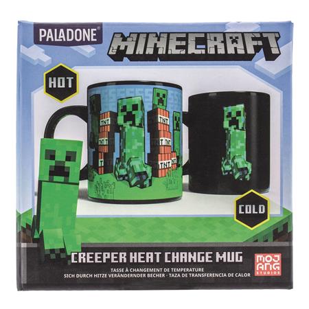 MINECRAFT CREEPER HEAT CHANGE MUG (Net) 