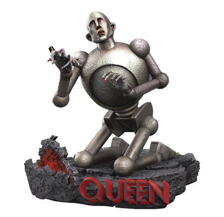 QUEEN ROBOT NEWS OF THE WORLD 3D VINYL KNUCKLEBONZ STATUE (Net)