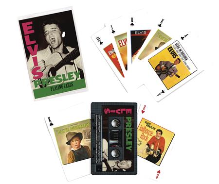 ELVIS PRESLEY CASSETTE PLAYING CARDS (Net) 