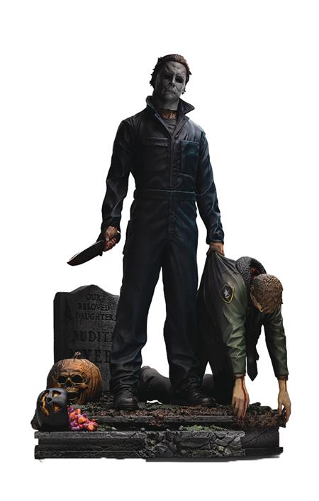 HALLOWEEN MICHAEL MYERS DLX 1/10 SCALE STATUE (Net) 