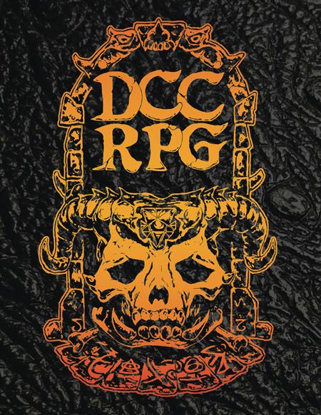 DCC RPG CORE RULEBOOK DEMON SKULL MONSTER HIDE ED HC 