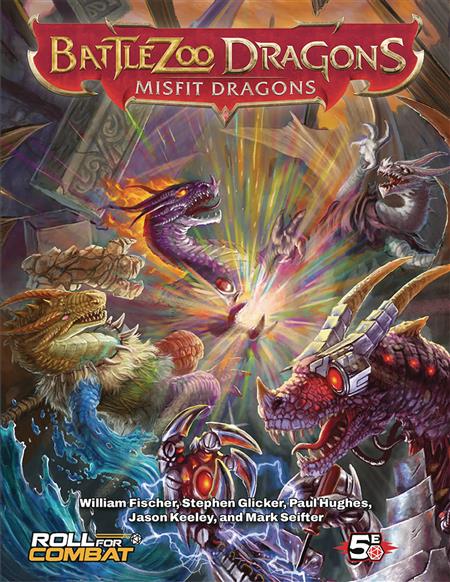 BATTLEZOO DRAGONS MISFIT DRAGONS (5E) HC 