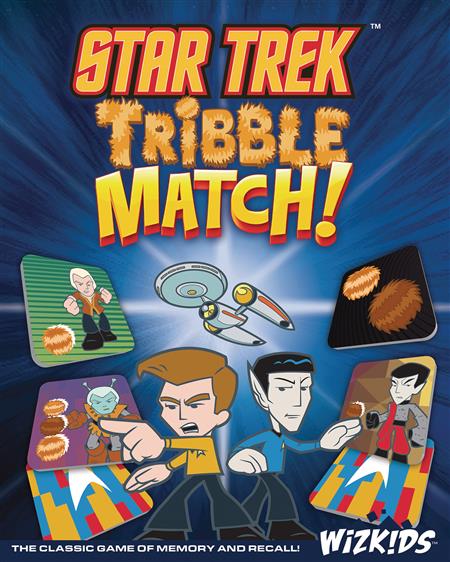 STAR TREK TRIBBLE MATCH CARD GAME 